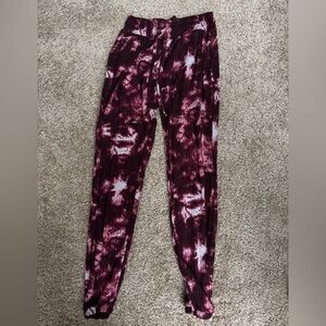 Hot Kiss Tie-Dye Joggers